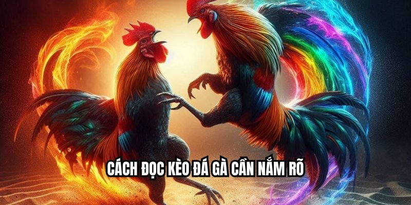Cách đọc kèo đá gà cần nắm rõ