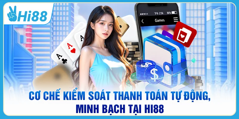 Cơ chế kiểm soát thanh toán tự động, minh bạch tại HI88